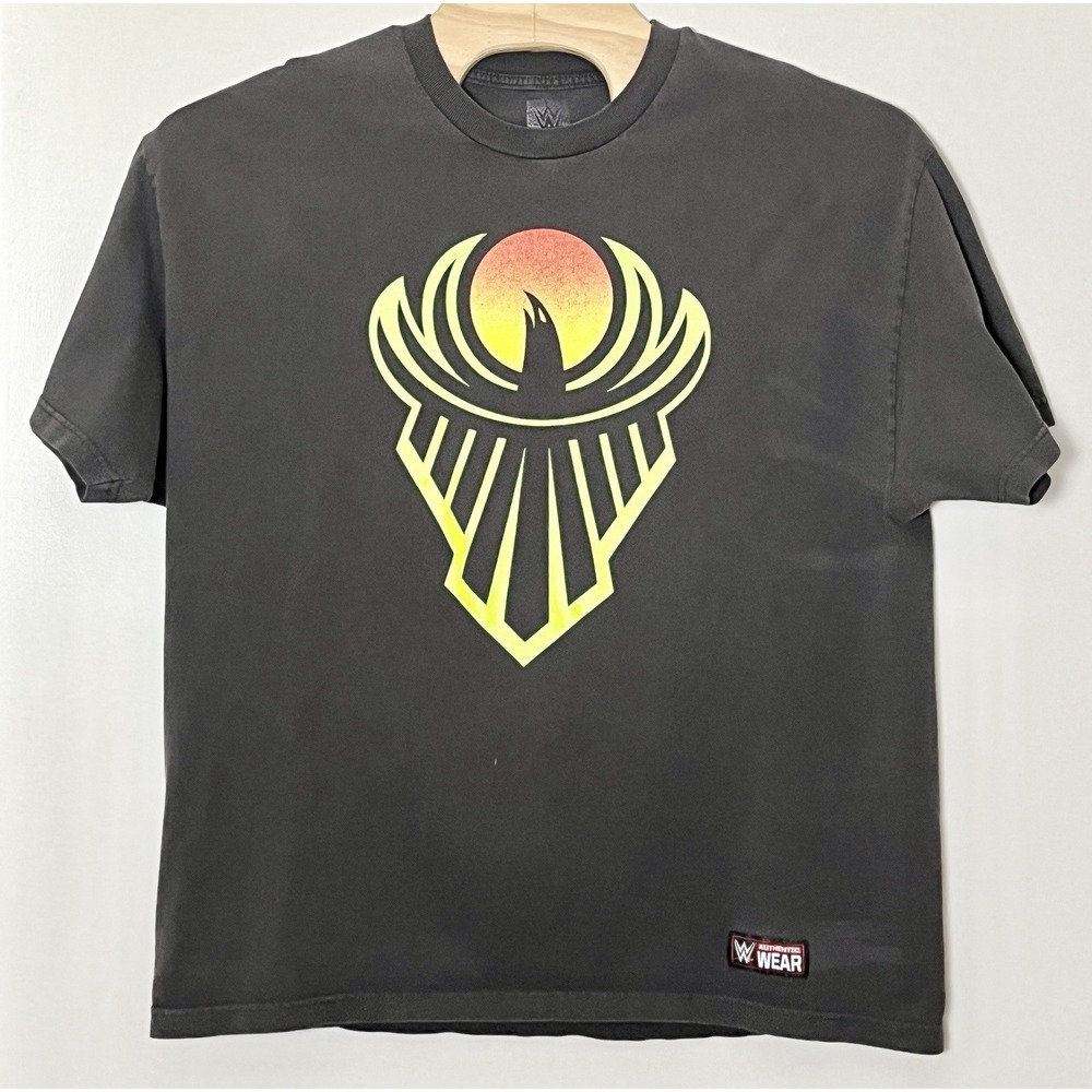 WWE Kofi Kingston T-Shirt‎ Men's 3XL Gray Power Of Positivity Graphic Wrestling